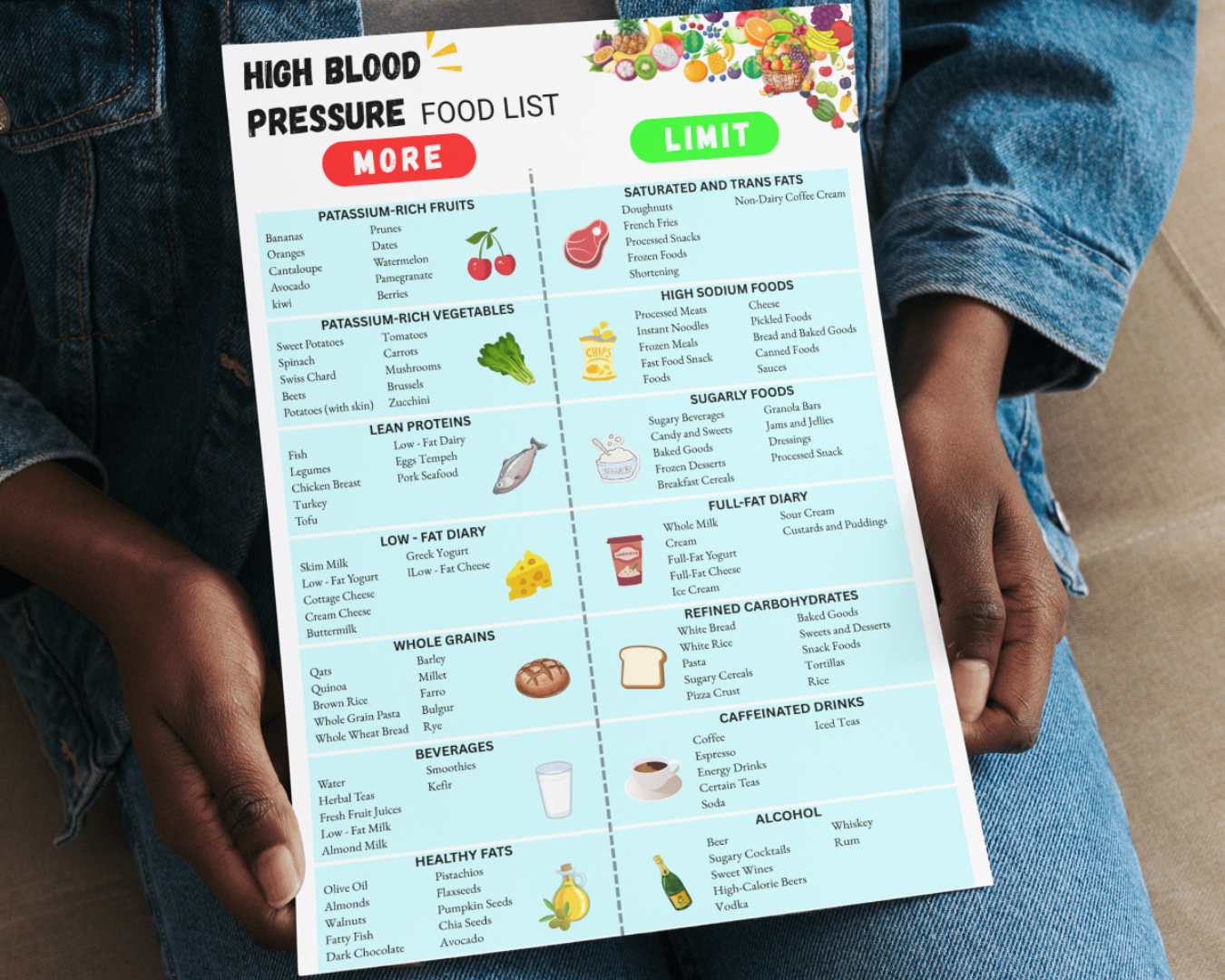 High Blood Pressure Food List